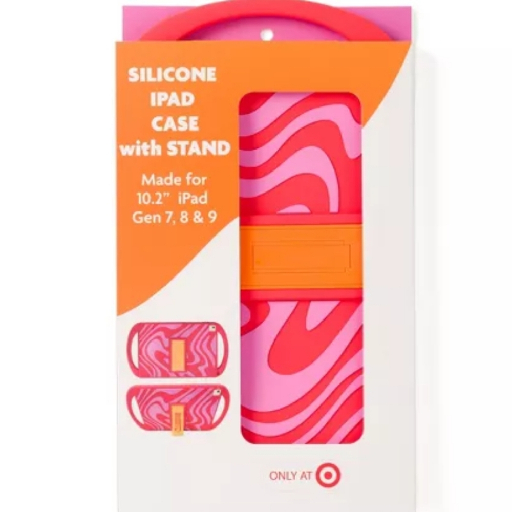 Silicone iPad Case with Stand